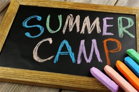 Summer camp graphic