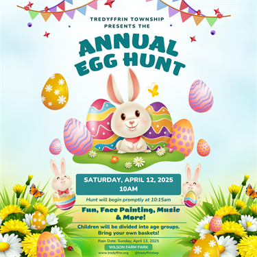 Egg Hunt 2025 Flyer